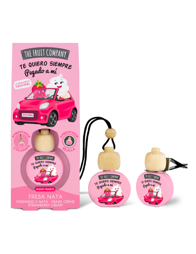 Ambientador de Coche Fresa y Nata 🍓 TFC 5ml Fruit Company
