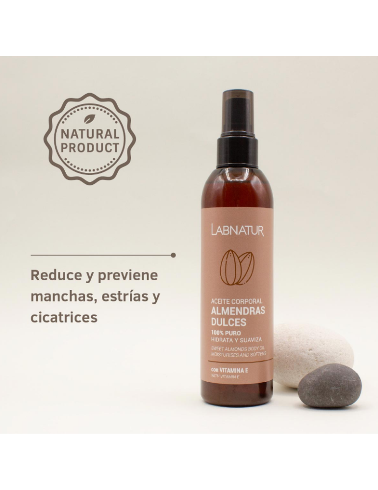 SyS Aceite de ALMENDRAS DULCES 100% Natural | Hidrata y protege