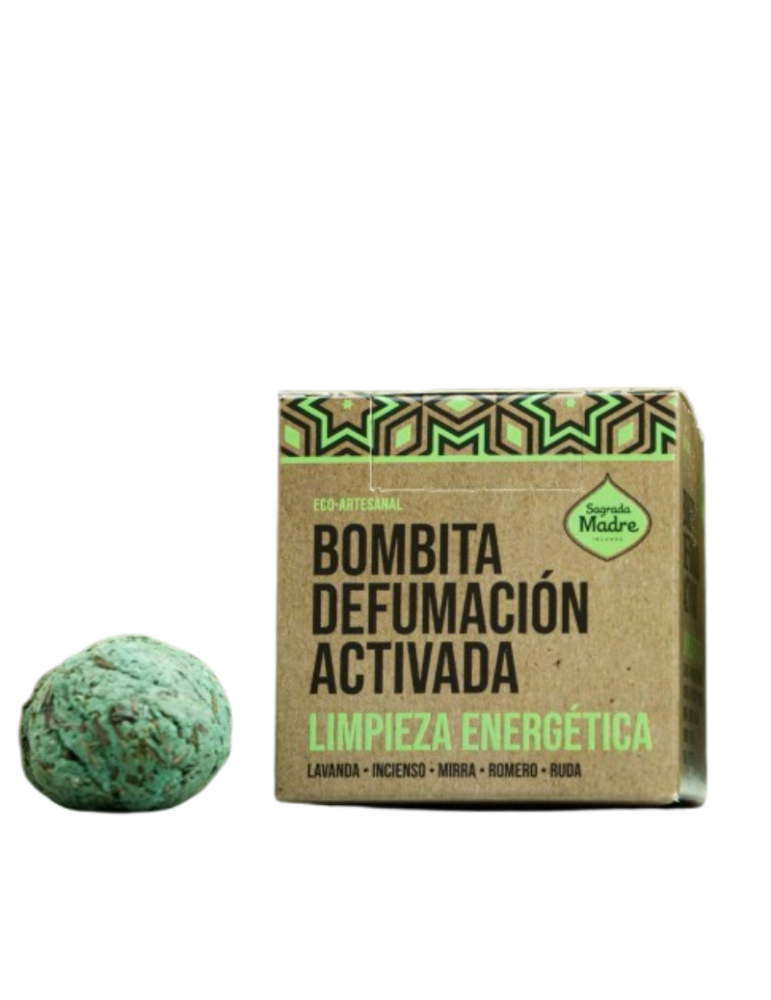 Bombita Defumación Activada Limpieza Energética 8uds Sagrada Madre