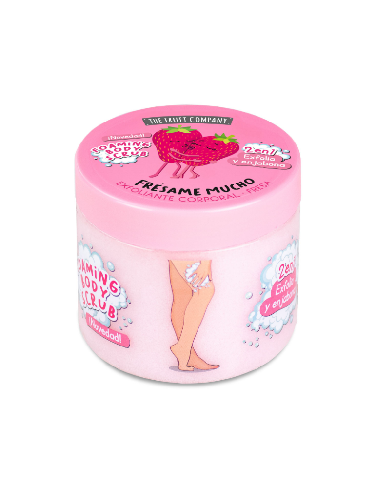 Exfoliante Corporal Fresa y Nata 2en1 400ml Fruit Company