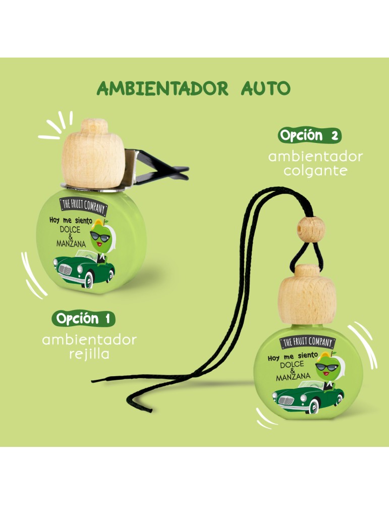 Ambientador de Coche Manzana 🍏 TFC 5ml Fruit Company