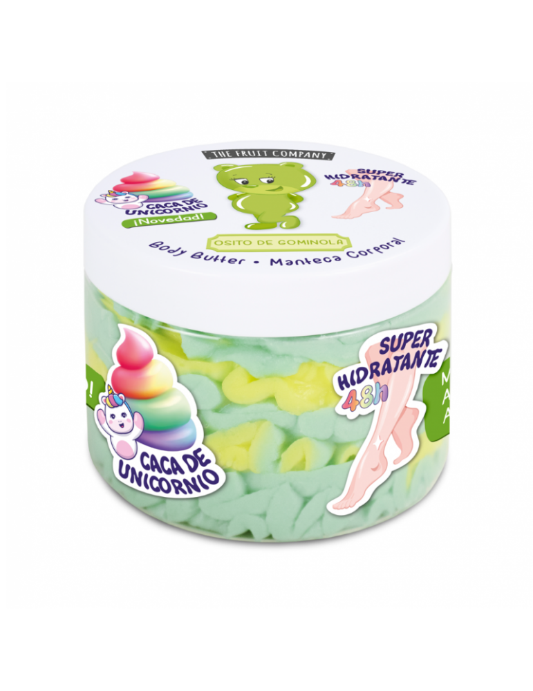 Manteca Corporal Caca de Unicornio OSITO de GOMINOLA Fruit Company