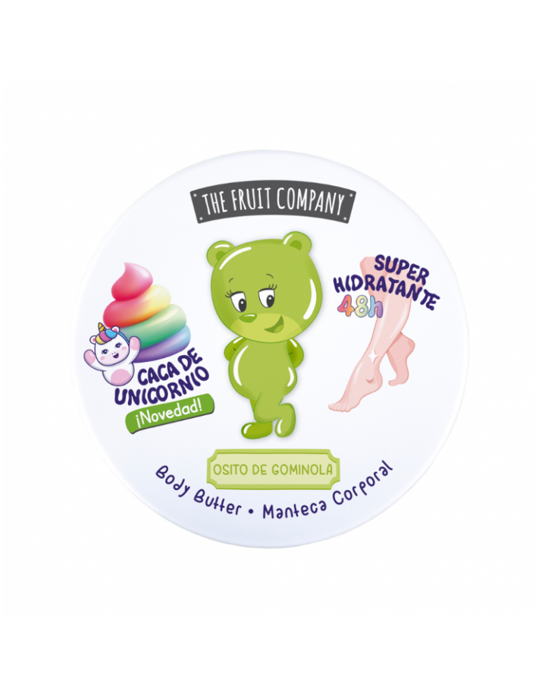 Manteca Corporal Caca de Unicornio OSITO de GOMINOLA Fruit Company