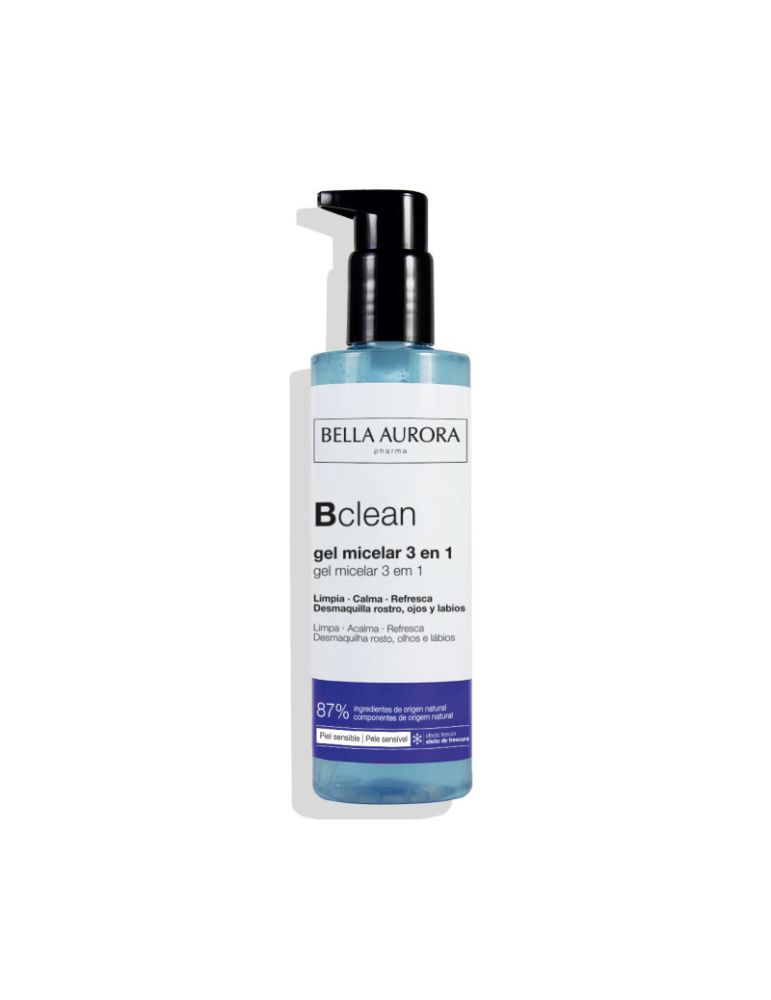 Bella Aurora BClean Gel Micelar 3 en 1 200ml  Ultrabelleza