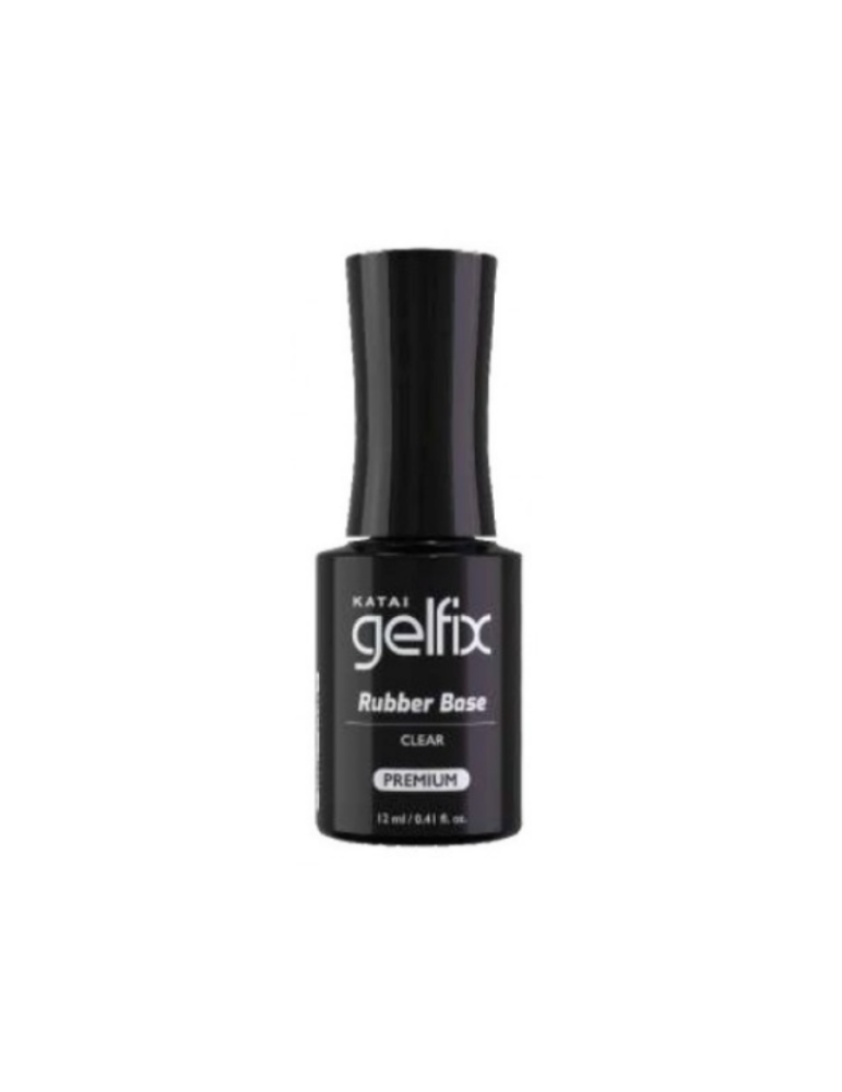 Gelfix RUBBER Base Elástica Clear Transparente 12ml