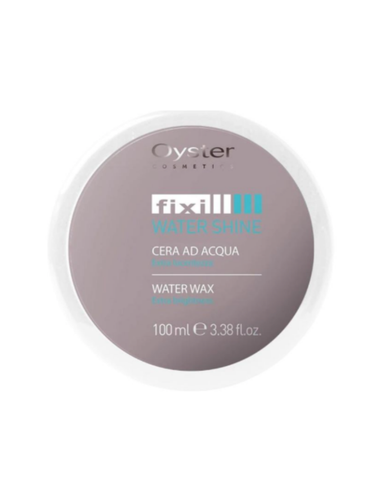 Cera Fixi Water Shine 100ml - Cera al agua para pelo flexible - Oyster