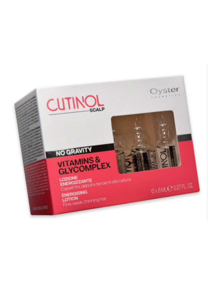 Oyster Cutinol No Gravity 11x8ml | ampollas anti caída  |Ultrabelleza
